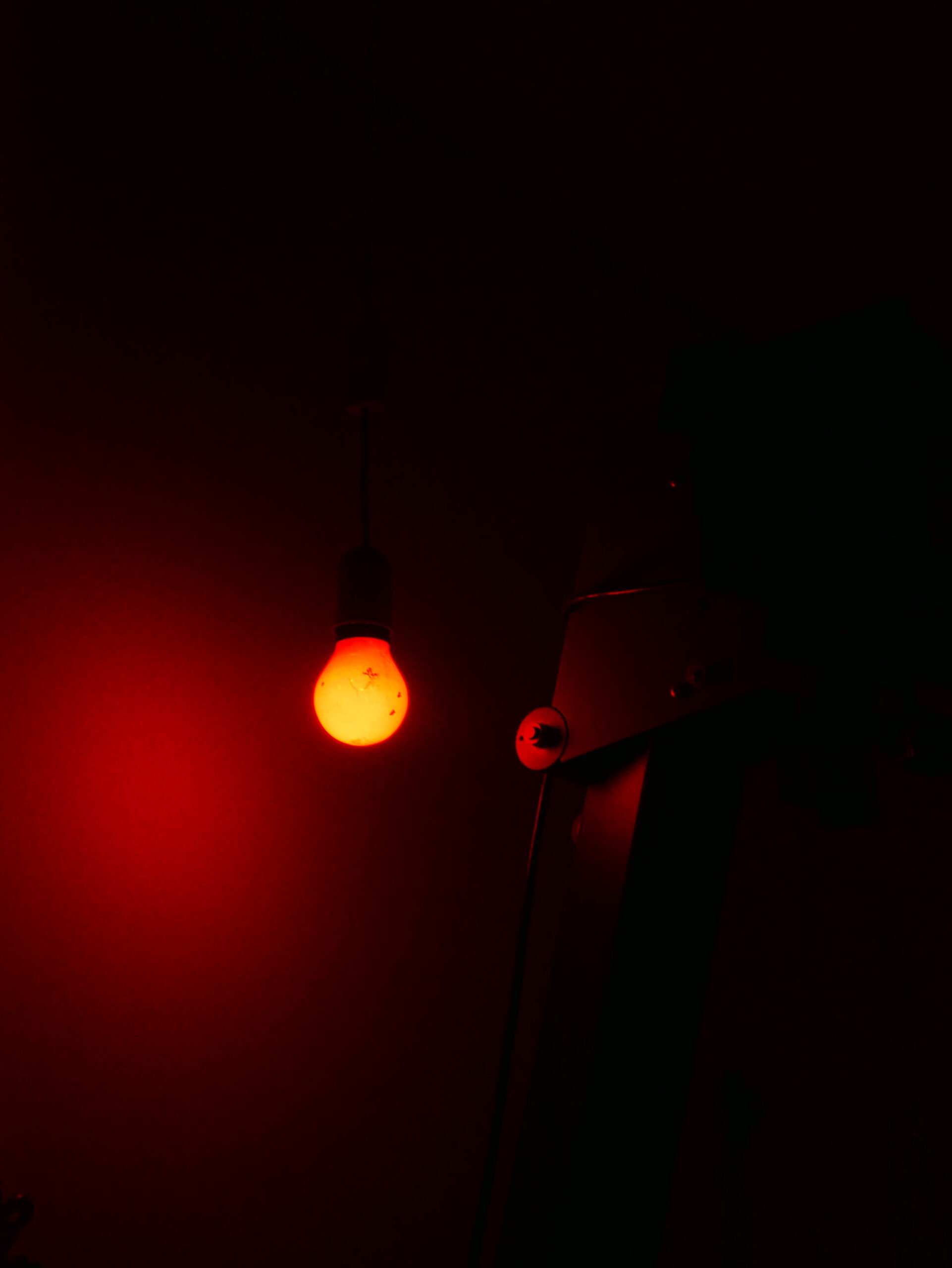 Rood licht in de kelder